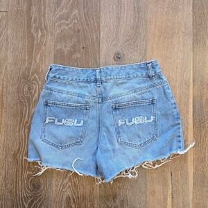 Y2K Fubu Spell-Out Jorts